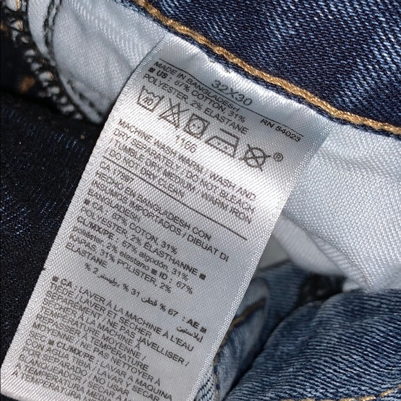 Old Navy Mens Slim Medium Wash Jeans SZ.32x30 - Picture 4 of 4